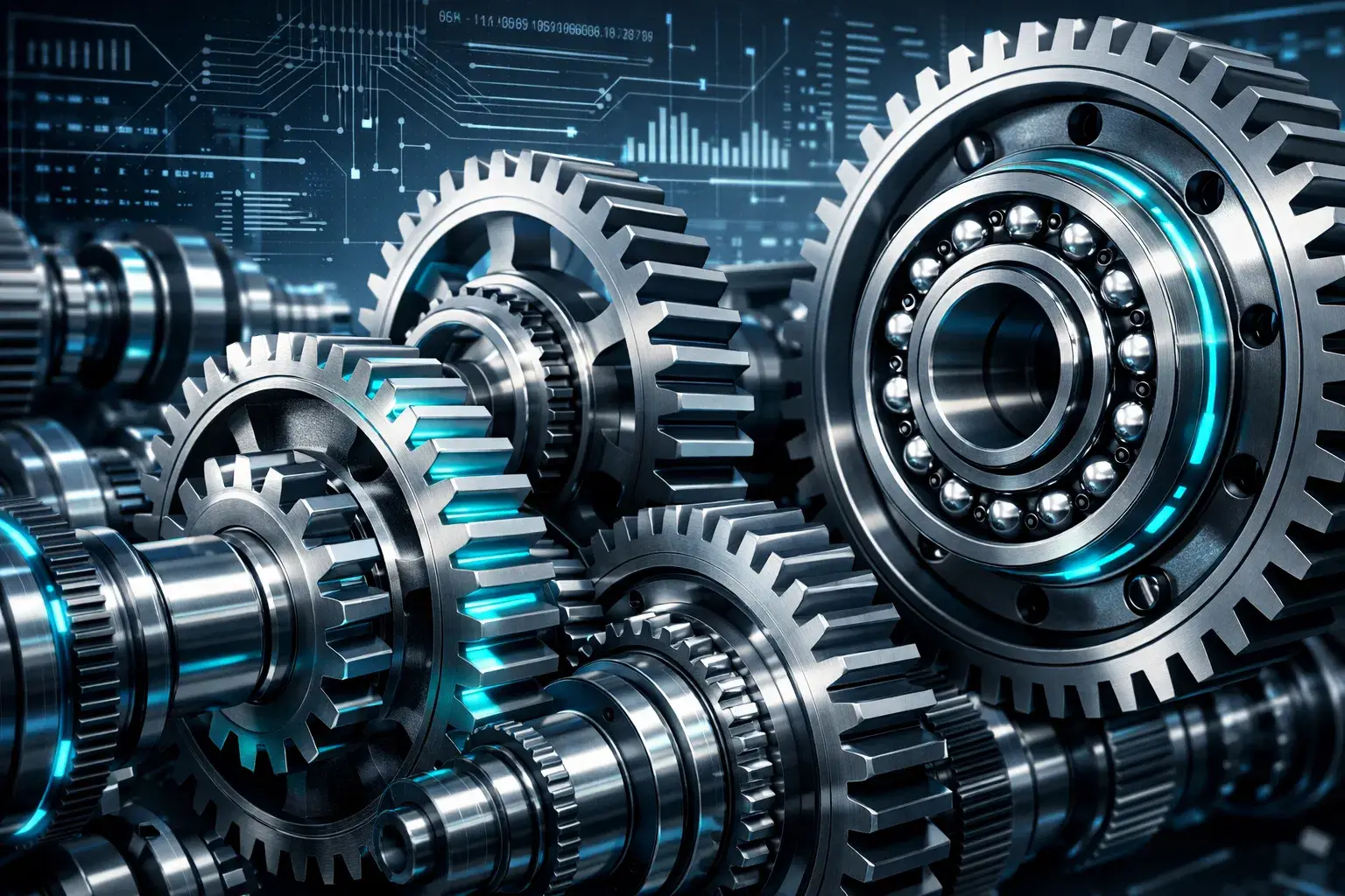 High-tolerance mechanical design and engineering support for precision machining and industrial assembly.