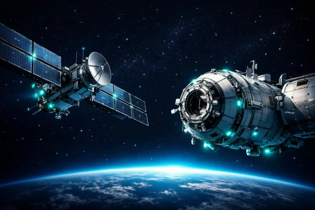 High-end aerospace engineering services and satellite mechanical design based in Central Europe. Aerospace engineering services and specialized CAD design for satellite components and space applications.