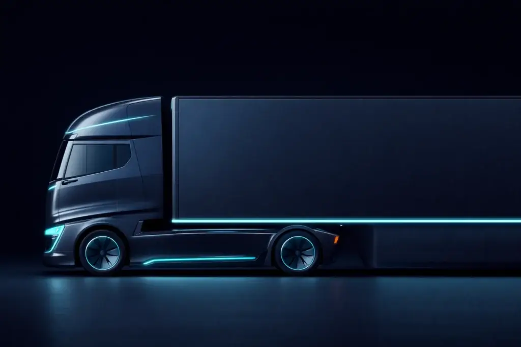 Commercial vehicle engineering and heavy truck cabin design developments in Central Europe.